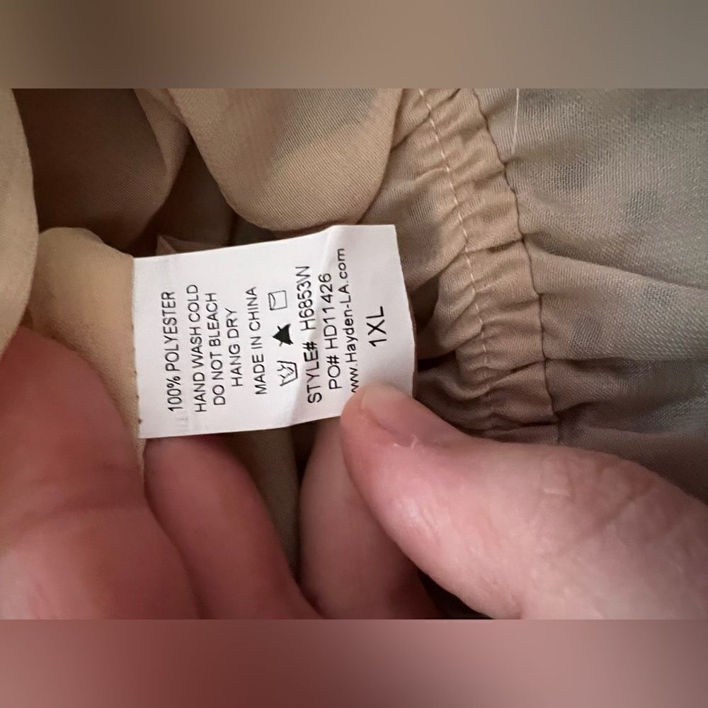 Hayden Polka Dot Maxi Dress Plus Size - Picture 4 of 4